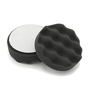 Foam Pad waffled, black, Ø 80 mm