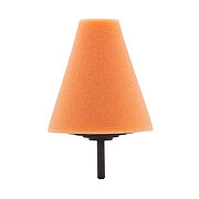 Foam Polishing Cone, orange, Ø 77 mm