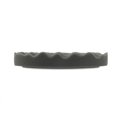 Polierschaum gewaffelt, schwarz, Ø 150 mm