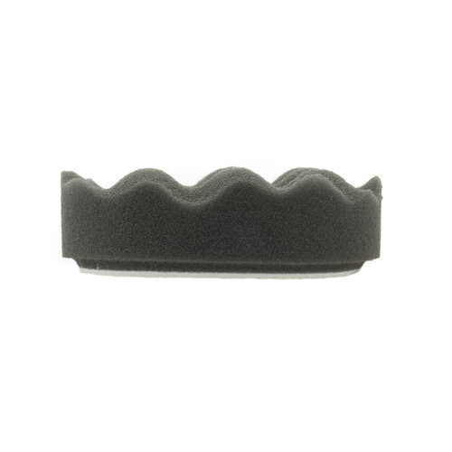 Foam Pad waffled, black, Ø 80 mm