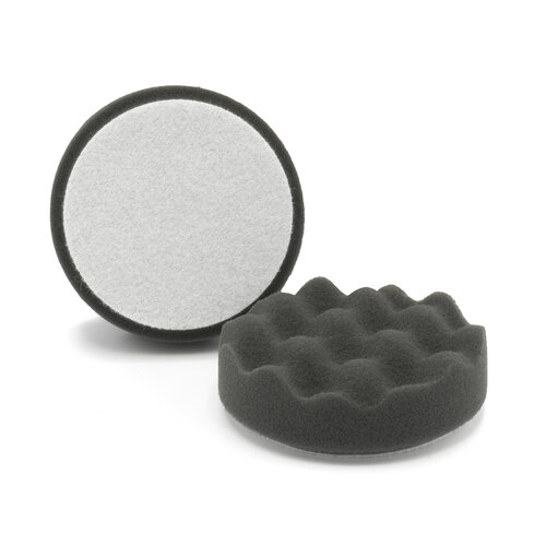 Foam Pad waffled, black, Ø 80 mm