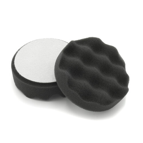Foam Pad waffled, black, Ø 80 mm