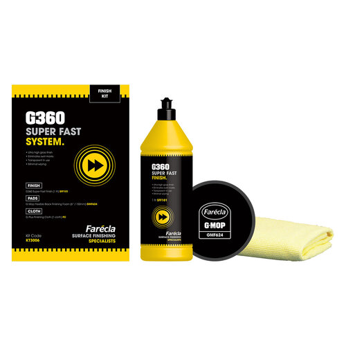 G360 Super Fast System Starter-Kit zur Oberflächenveredelung