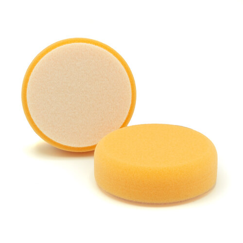 Foam Pads flat, orange, Ø 80 mm