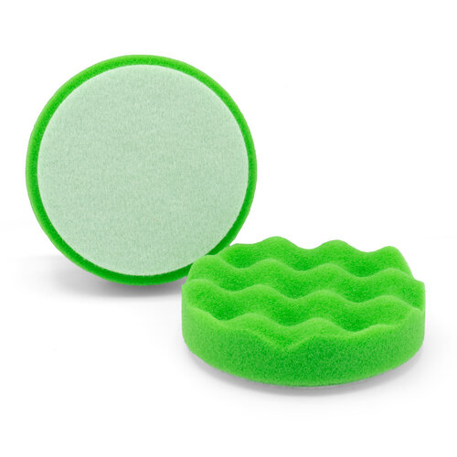 Foam Pad waffled, green, Ø 80 mm