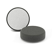 Foam Pads flat, black, Ø 80 mm