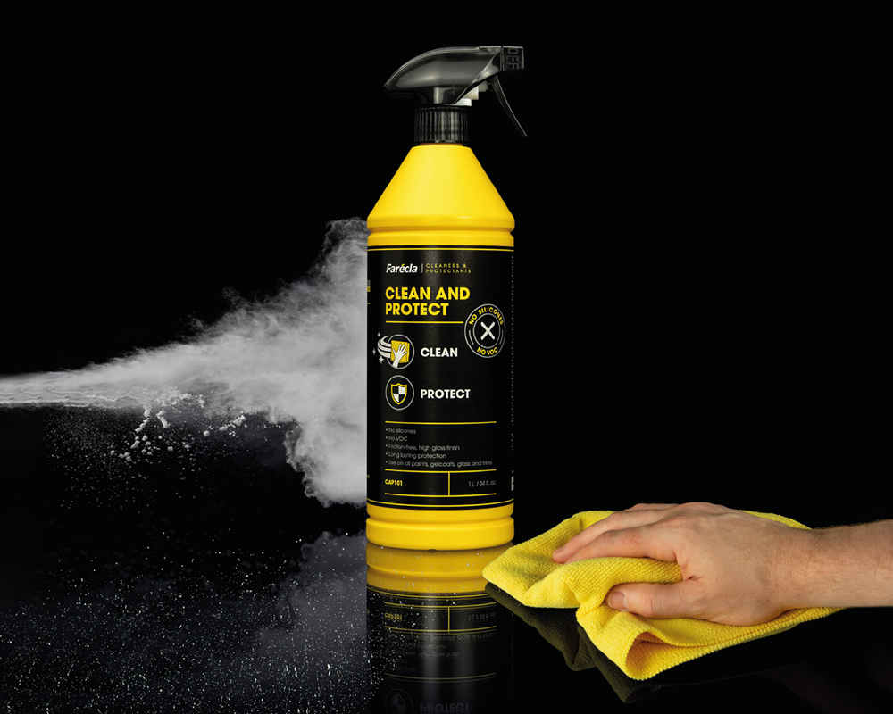 Farécla Clean and Protect Reinigungs- und Schutzspray Das Farécla Clean and Protect Reinigungs- und Schutzspray